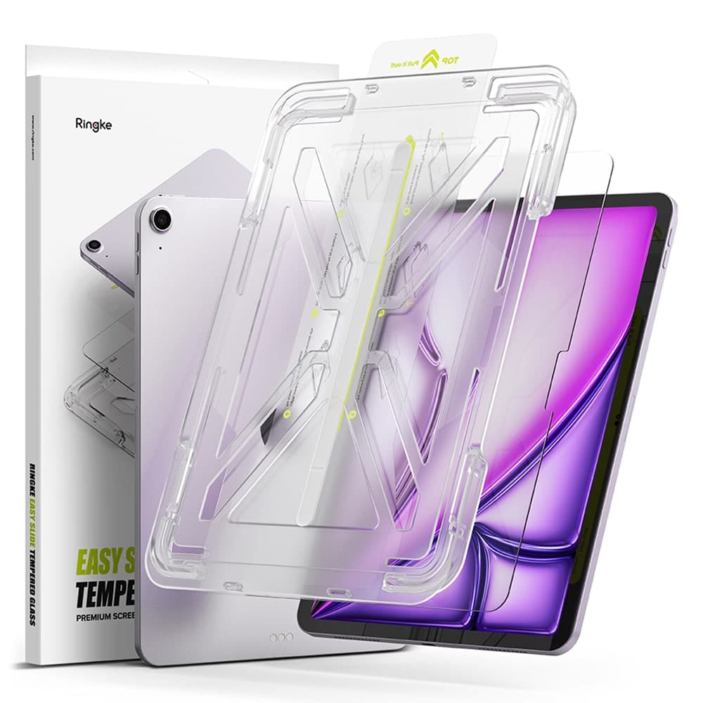Ringke - Easy Slide σκληρυμένο γυαλί - iPad Air 11 (2024) / Air 11 (2025) / Air 11 (2026) - Διαφανές