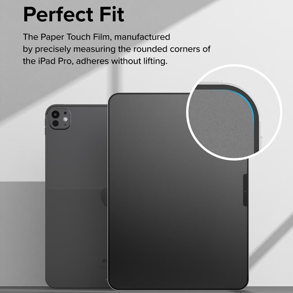 Ringke - Σκληρή μεμβράνη αφής χαρτιού - iPad Pro 11 (2024) / iPad Pro 11 (2025) - Ματ διαφανής 4