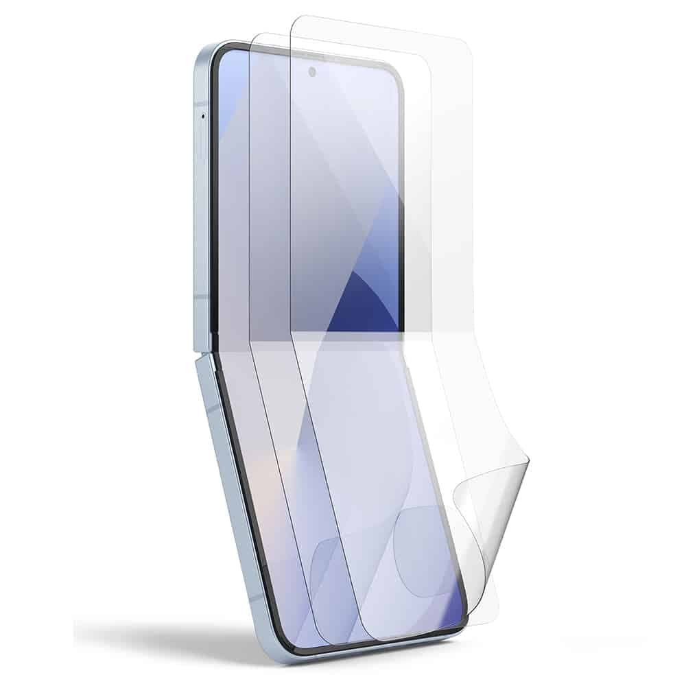 Ringke - Dual Easy Full (συσκευασία 2 τεμαχίων) - Samsung Galaxy Z Flip6 / Flip7 FE - Διαφανές 4