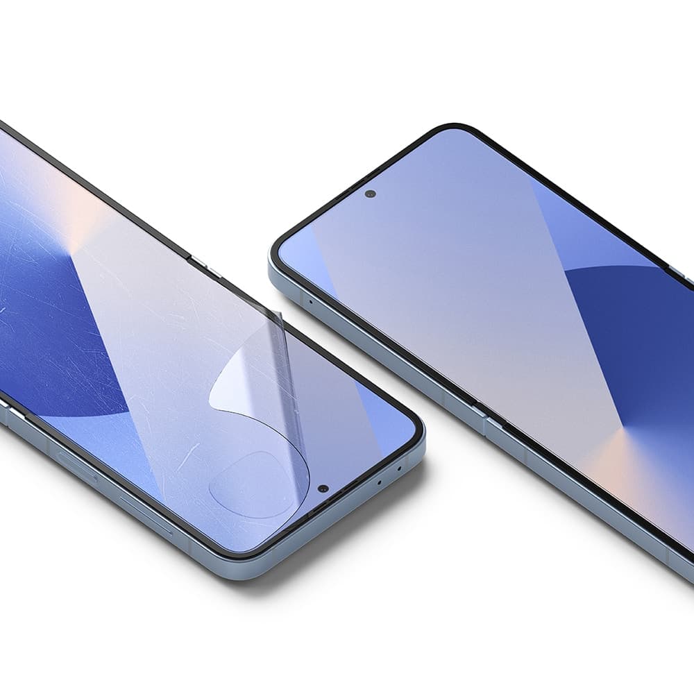 Ringke - Dual Easy Full (συσκευασία 2 τεμαχίων) - Samsung Galaxy Z Flip6 / Flip7 FE - Διαφανές 6