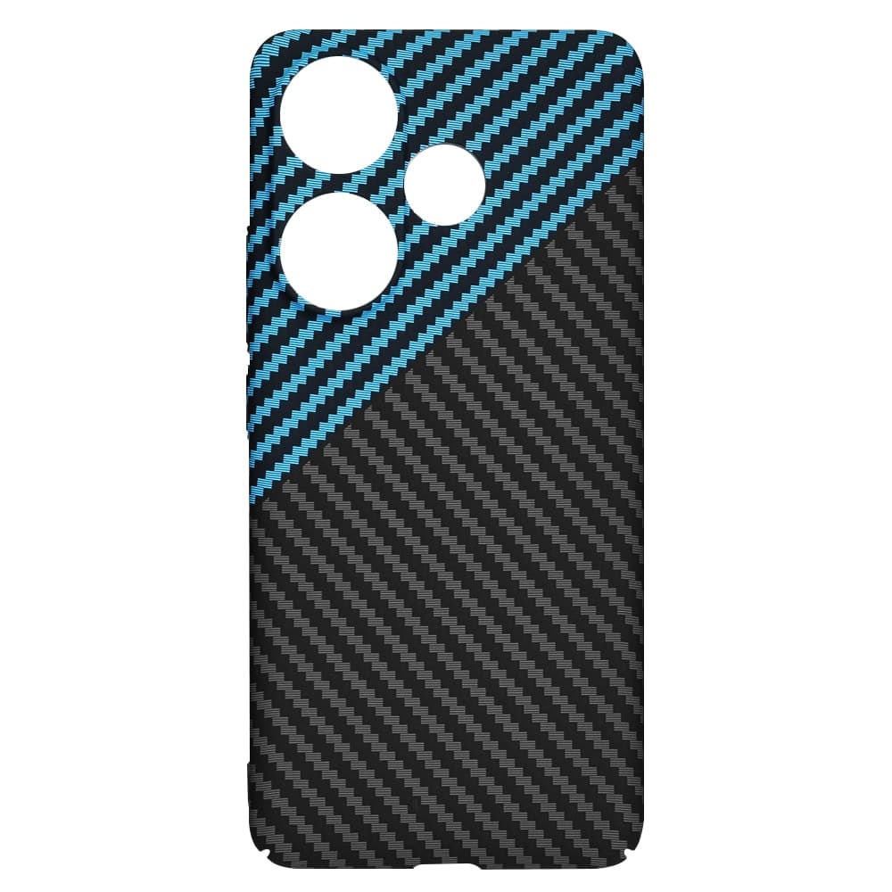 Techsuit Carbonite FiberShell - θήκη για Xiaomi Poco F6 - Μπλε 4