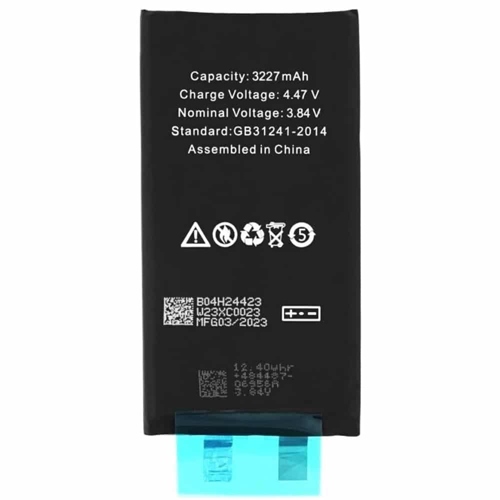 OEM - Μπαταρία Smartphone (19316) - iPhone 13 - 3227mAh, χωρίς εύκαμπτο καλώδιο - Μαύρο 3