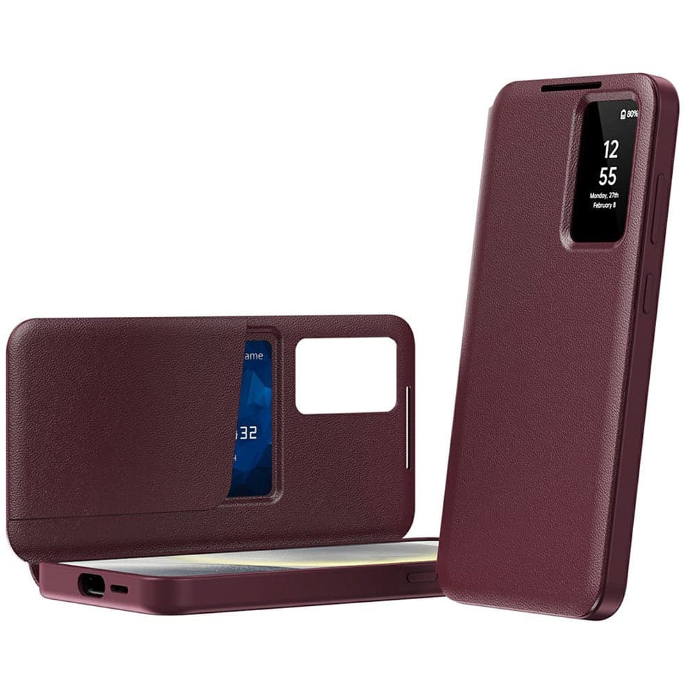 Techsuit SmartView Series - θήκη για Samsung Galaxy A37 - Κόκκινο 2