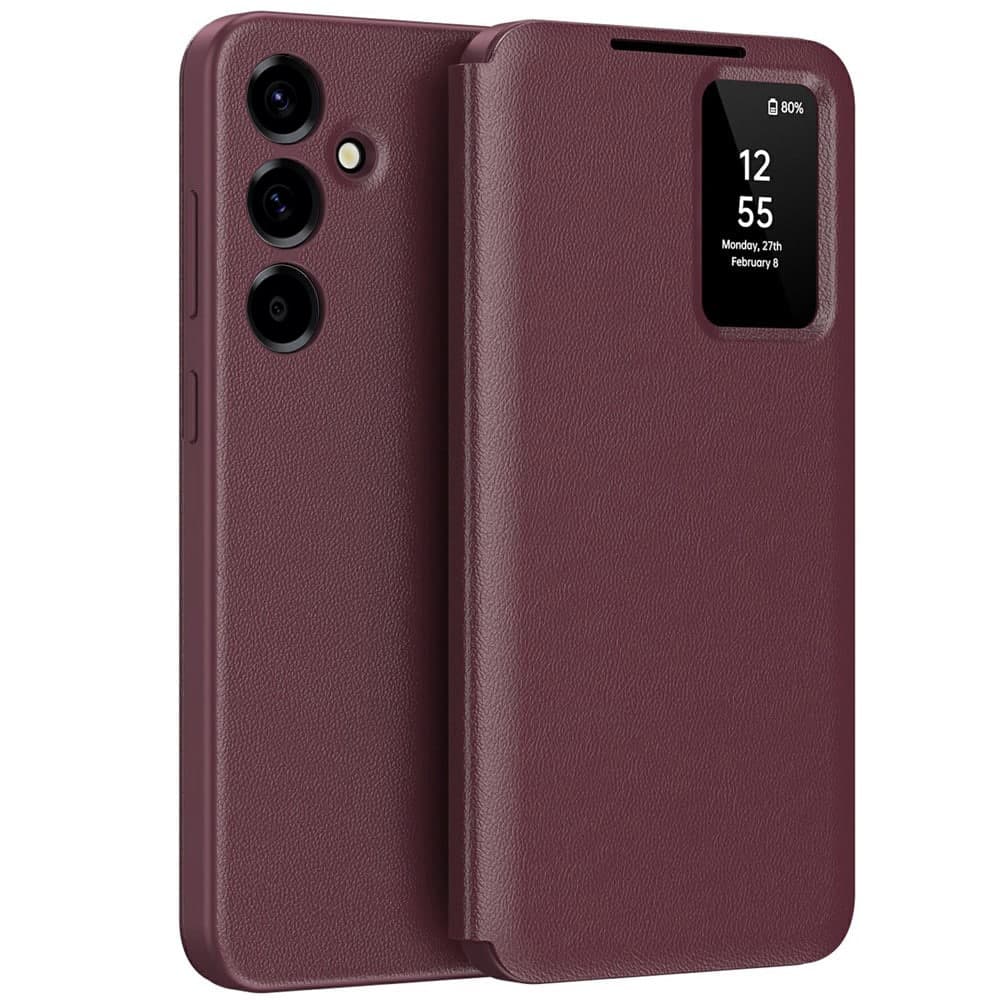 Techsuit SmartView Series - θήκη για Samsung Galaxy A37 - Κόκκινο