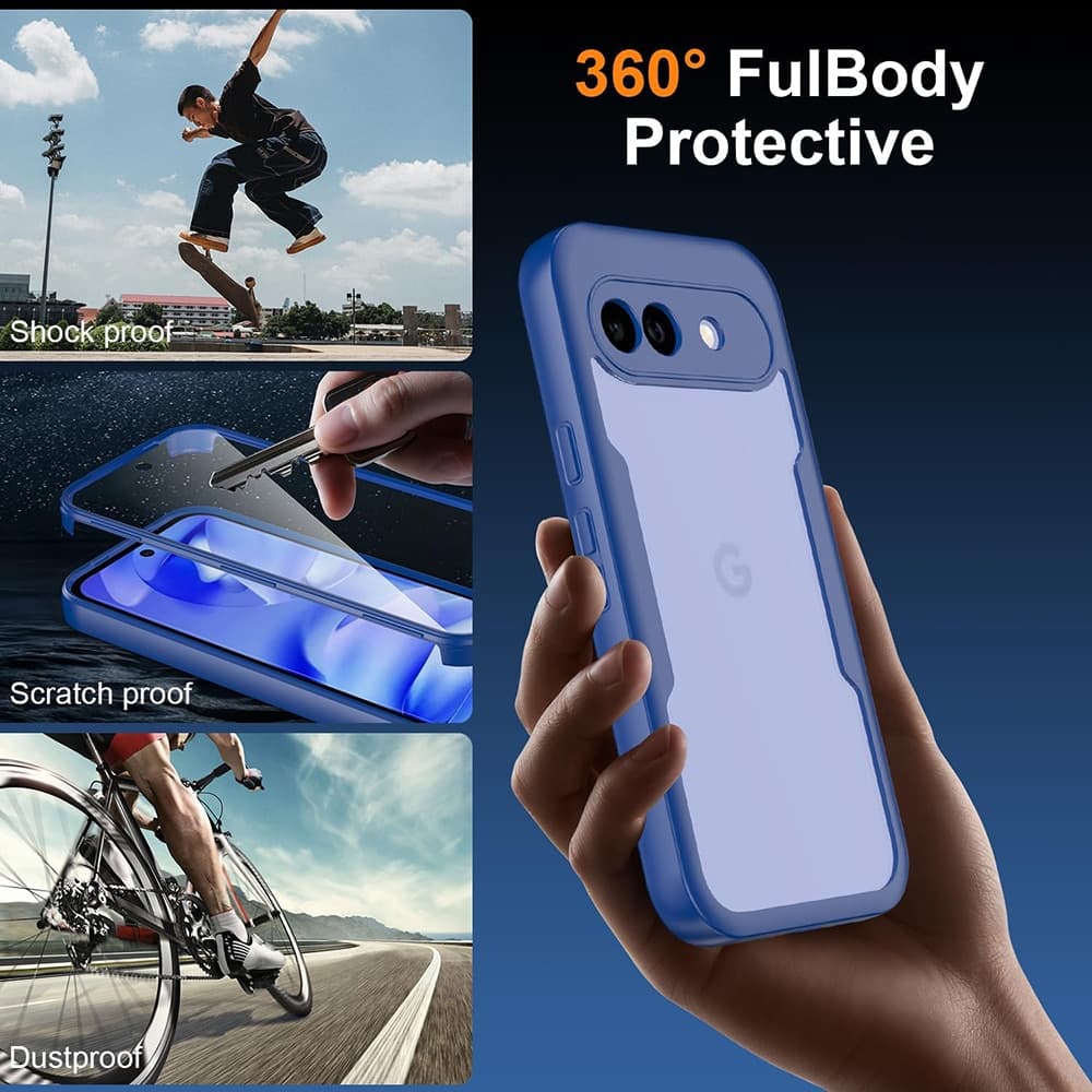 Techsuit ColorVerse 360 - θήκη για Google Pixel 10a - Μπλε 5