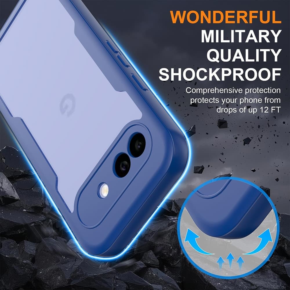 Techsuit ColorVerse 360 - θήκη για Google Pixel 10a - Μπλε 4