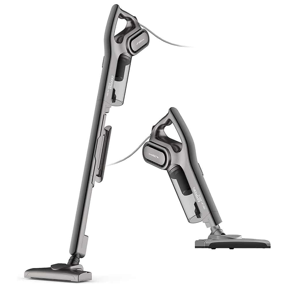 Deerma - Ηλεκτρική σκούπα (DX700s) - 600W, 0,6l, Διπλή λειτουργία, με στρογγυλή βούρτσα, μακρύ ακροφύσιο σχισμών, καλώδιο 5m - Γκρι 4