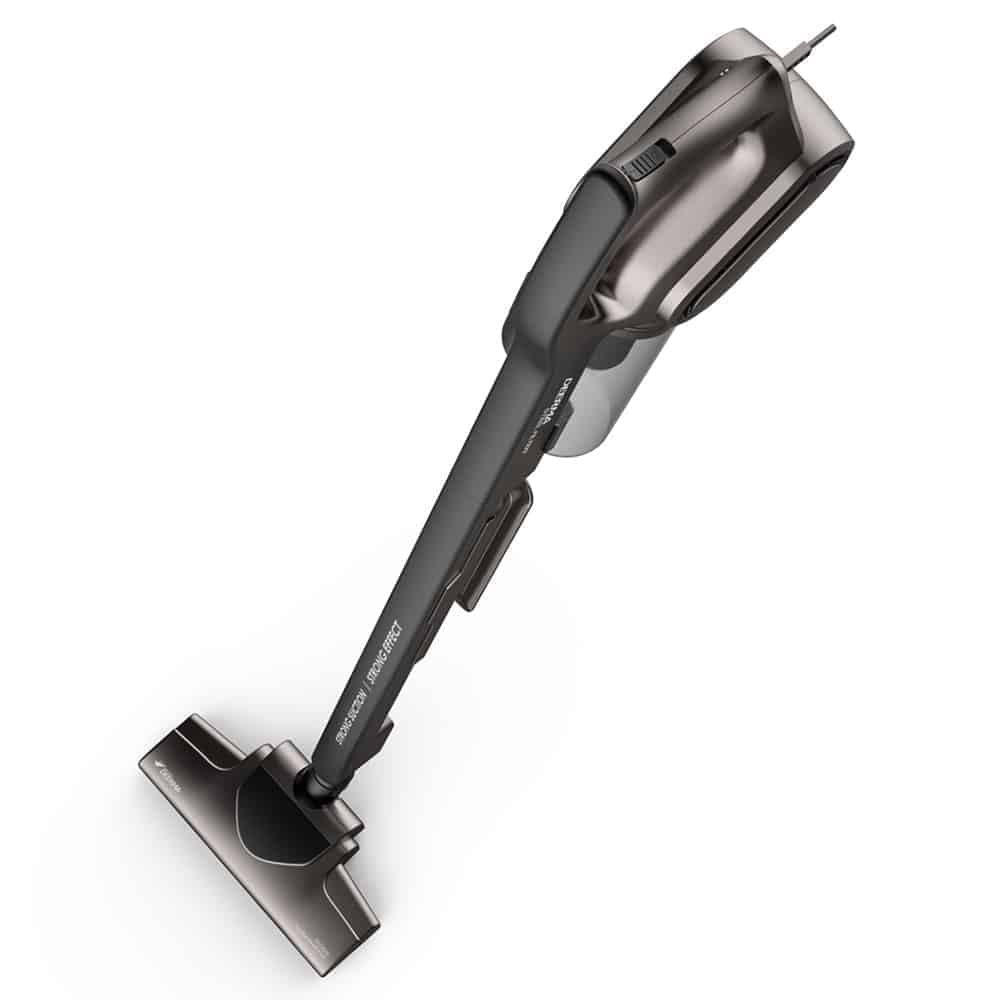 Deerma - Ηλεκτρική σκούπα (DX700s) - 600W, 0,6l, Διπλή λειτουργία, με στρογγυλή βούρτσα, μακρύ ακροφύσιο σχισμών, καλώδιο 5m - Γκρι 3