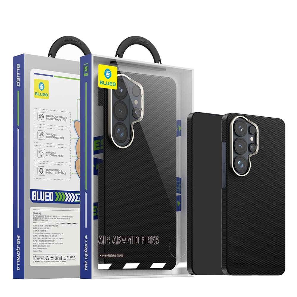 Blueo AIR Aramid Fiber - θήκη για Samsung Galaxy S26 Ultra - Μαύρο 7