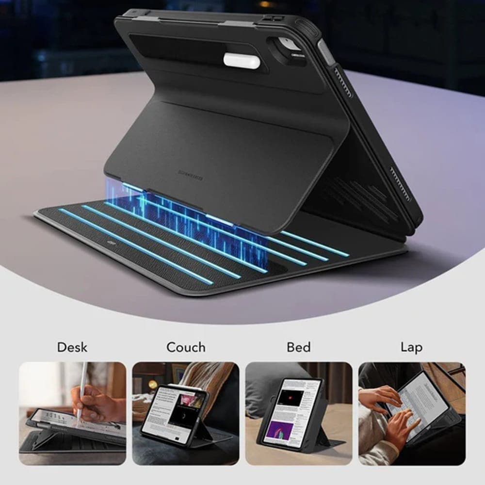 ESR Shift Magnetic - θήκη για Apple iPad (2022) / (2025) 10.2 (2019) (2020) (2021) Air - Μαύρο 3