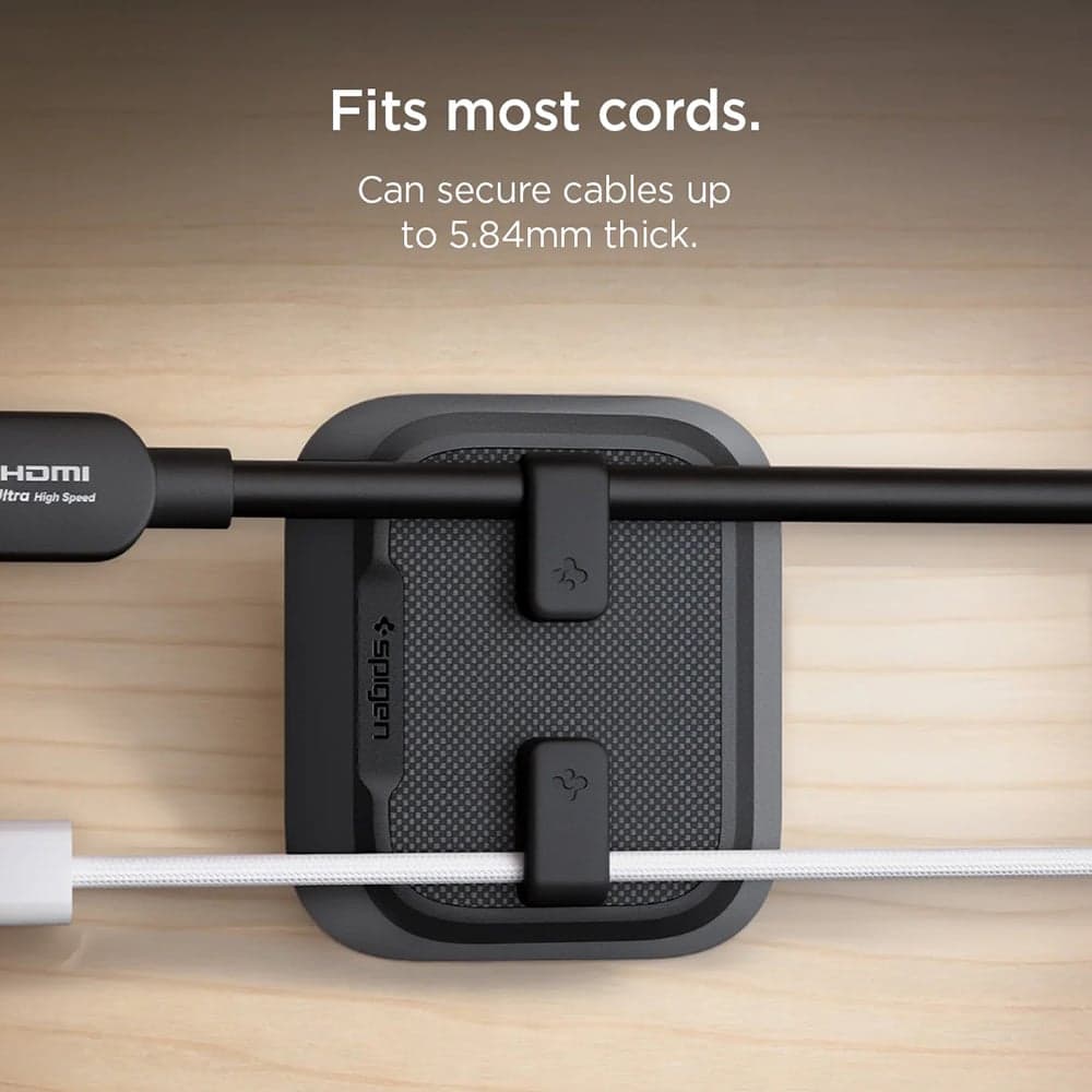 Spigen - Μαγνητική Βάση Καλωδίου LD103 (APP11145) - Μαύρο 7
