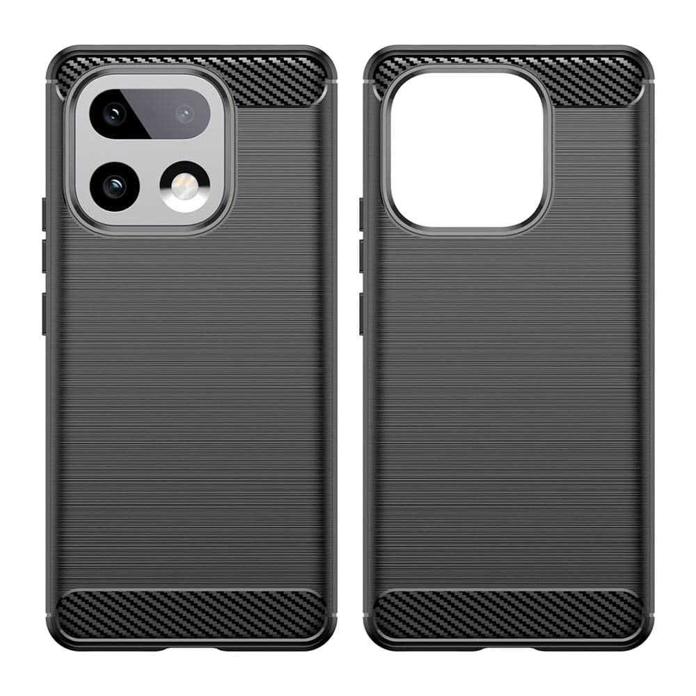 Techsuit Carbon Silicone - θήκη για Realme 16 Pro+ - Μαύρο 2