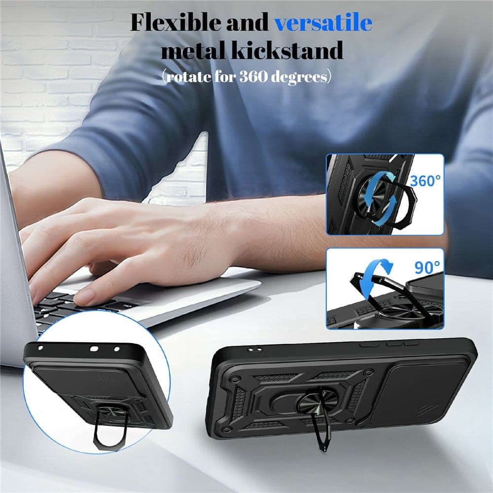 Techsuit CamShield Series - θήκη για Realme 16 Pro+ - Μαύρο 6