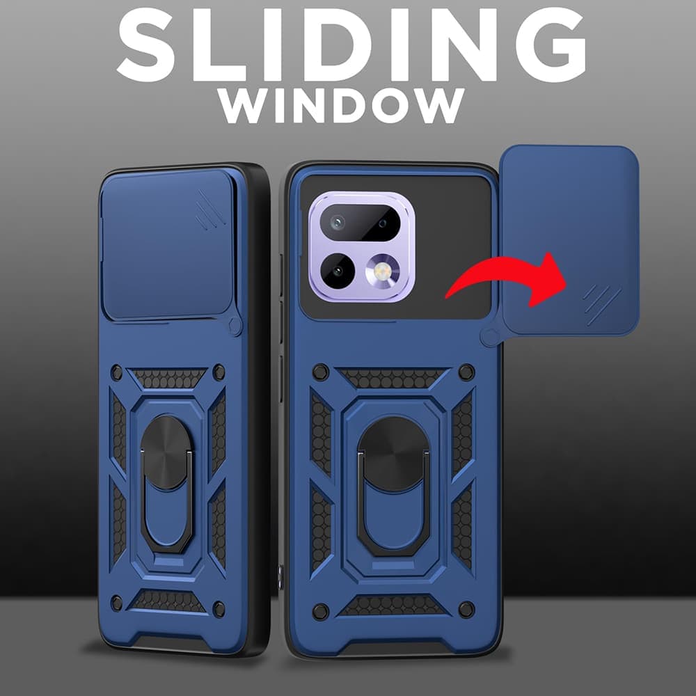 Techsuit CamShield Series - θήκη για Realme 16 Pro - Μπλε 2