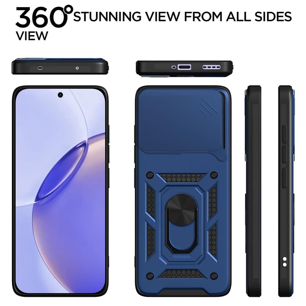 Techsuit CamShield Series - θήκη για Realme 16 Pro - Μπλε 6