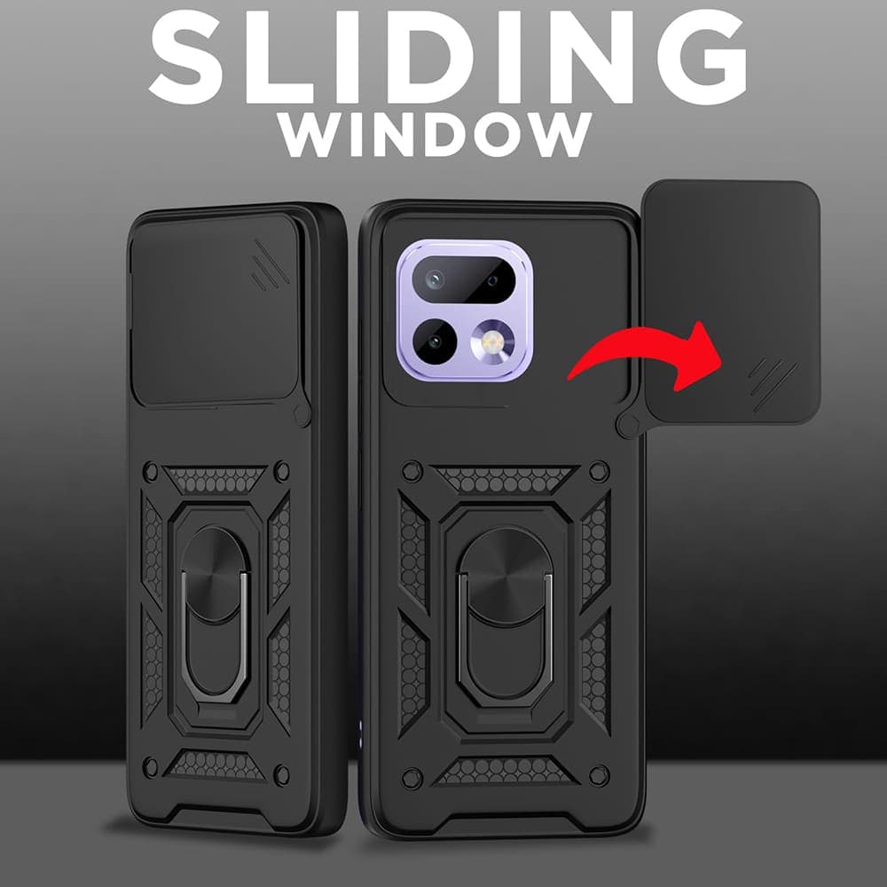 Techsuit CamShield Series - θήκη για Realme 16 Pro - Μαύρο 2