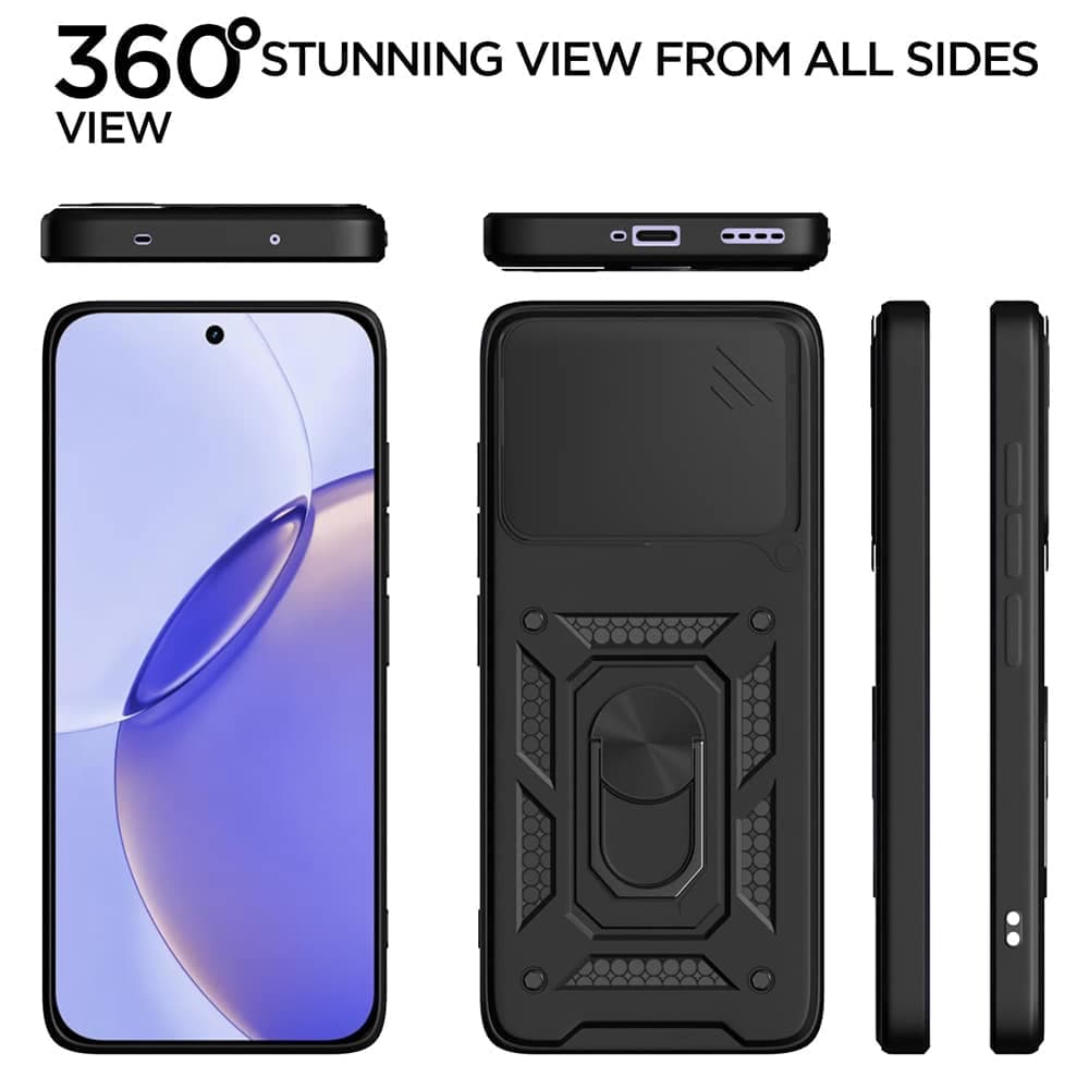 Techsuit CamShield Series - θήκη για Realme 16 Pro - Μαύρο 6