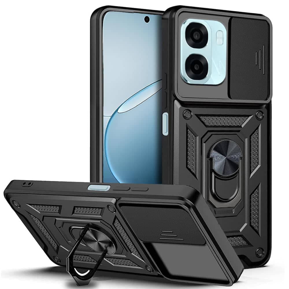 Techsuit CamShield Series - θήκη για Oppo A6x - Μαύρο