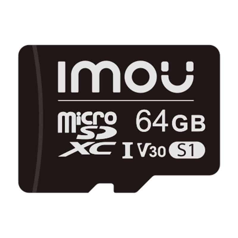 Imou Κάρτα Μνήμης microSD (UHS-I, SDXC, 10/U3/V30, 95/38) 64GB 2