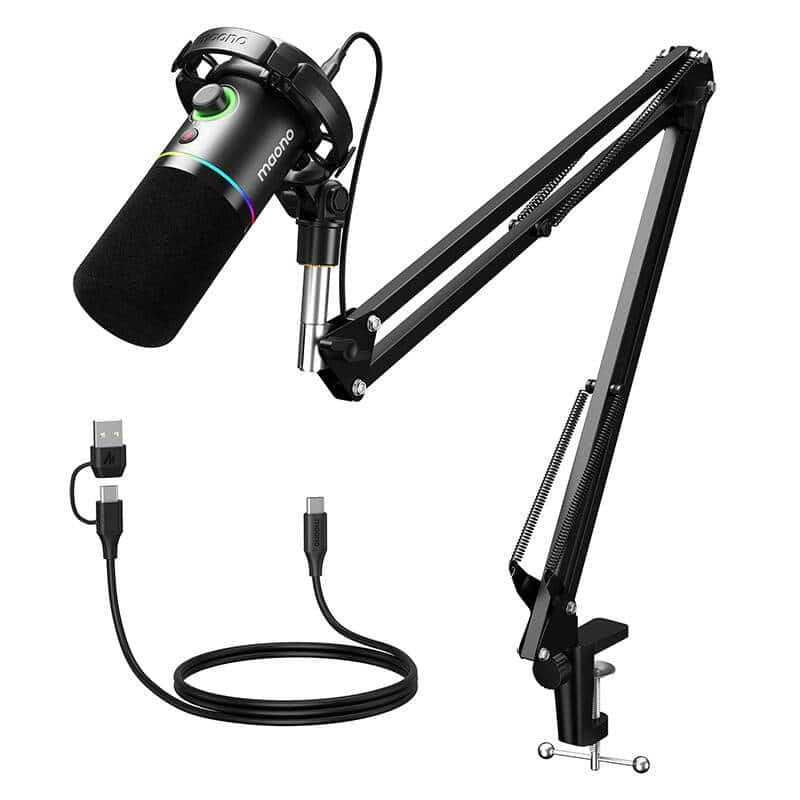 Δυναμικό Μικρόφωνο Maono PD200XS (μαύρο)