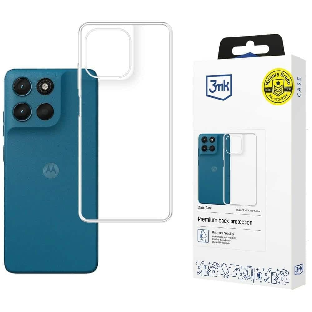 3MK Διαφανής Θήκη - θήκη για Motorola Moto G57 Power - Διάφανο
