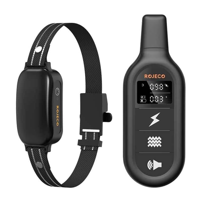 Rojeco 1000M PD521 Ηλεκτρικό κολάρο γάβγισμα (μαύρο)