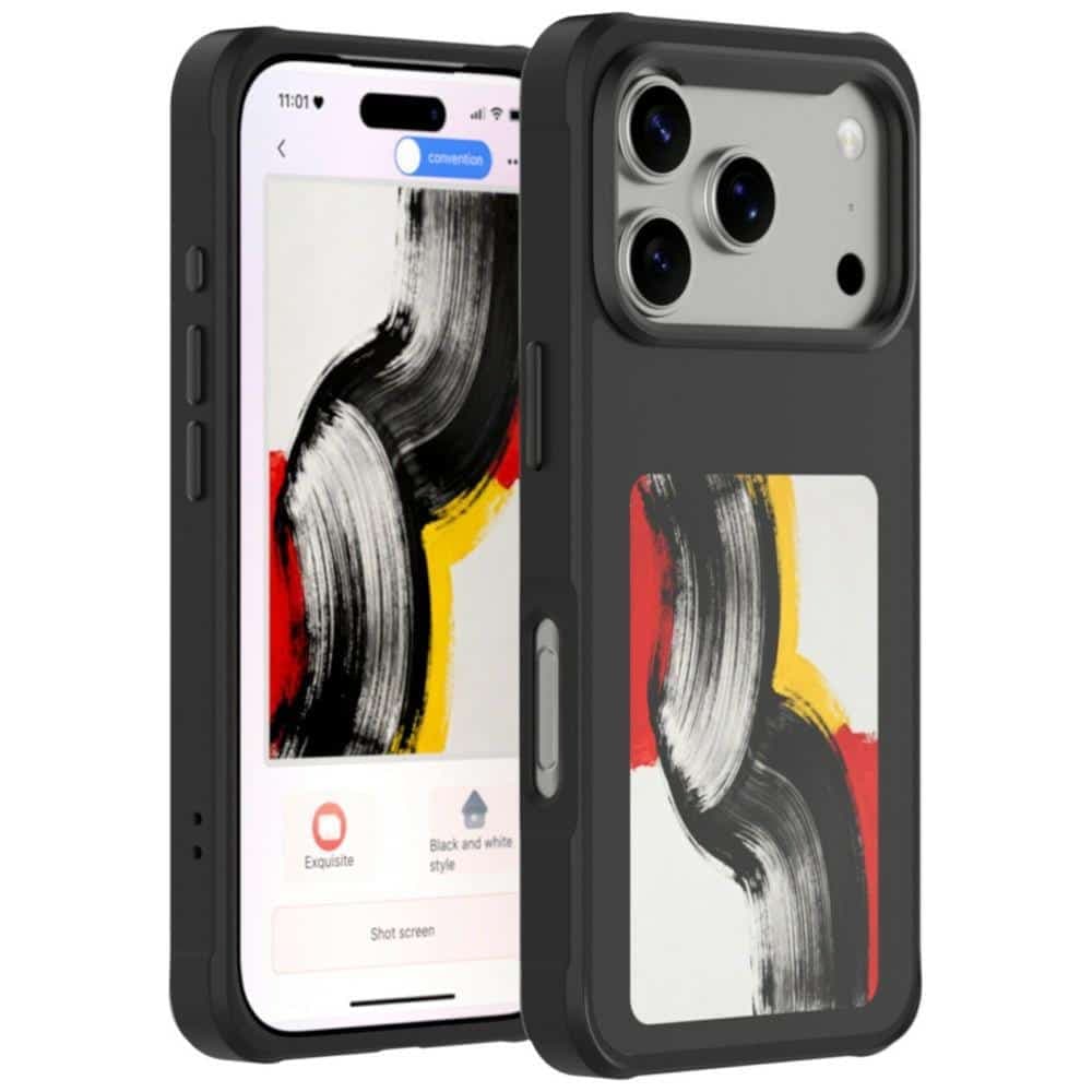4smarts E-Ink - θήκη για Apple iPhone 17 Pro - Μαύρο