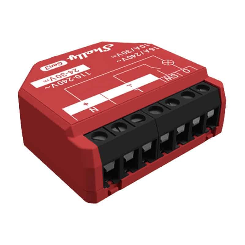 Shelly 1PM Gen3 Σετ 4 ελεγκτών WiFi/Bluetooth 2