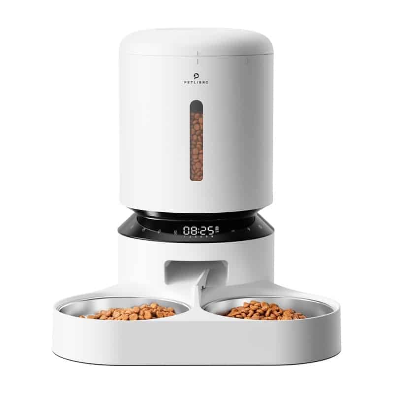 Petlibro Granary διανομέας τροφής με διπλό μπολ 5L (λευκό) 2