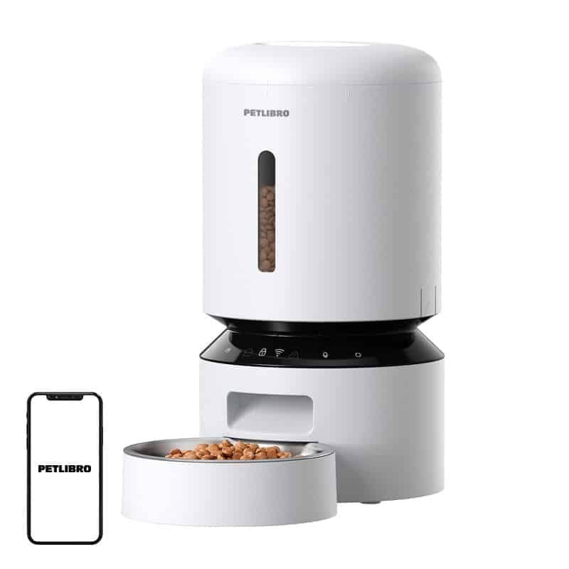 Petlibro Granary WiFi διανομέας ζωοτροφών, 5L (λευκό)