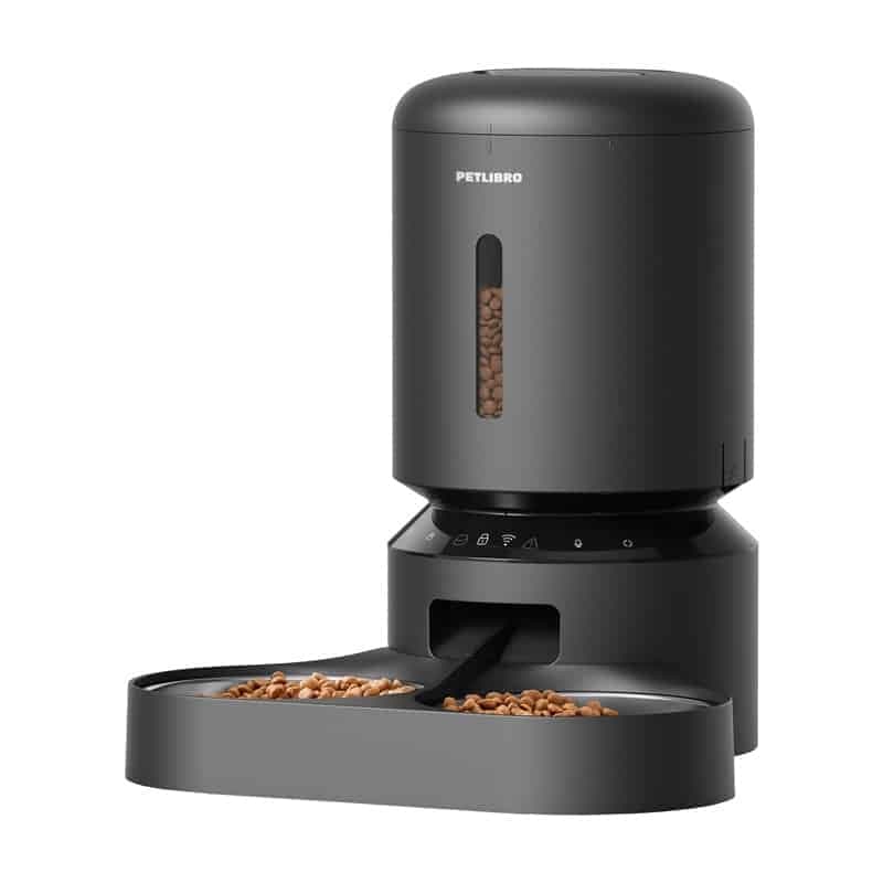 Petlibro Granary διανομέας τροφής με διπλό μπολ, Wifi, 5L (μαύρο) 3