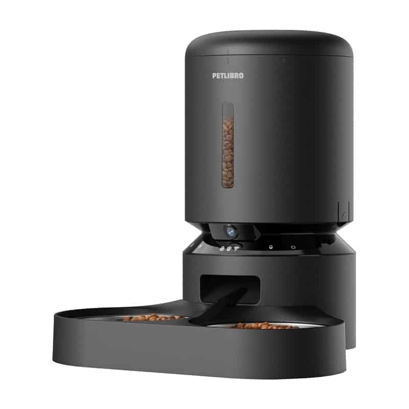 Petlibro Granary δοσομετρητής κάμερας με διπλό μπολ, 5L (μαύρο) 3