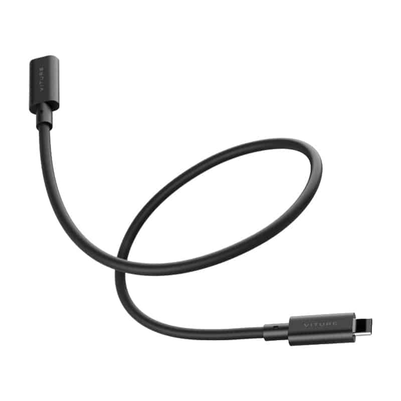 Επέκταση VITURE (USB 3.2 Gen1) USB-C αρσενικό σε USB-C θηλυκό (μαύρο) 50 cm 2