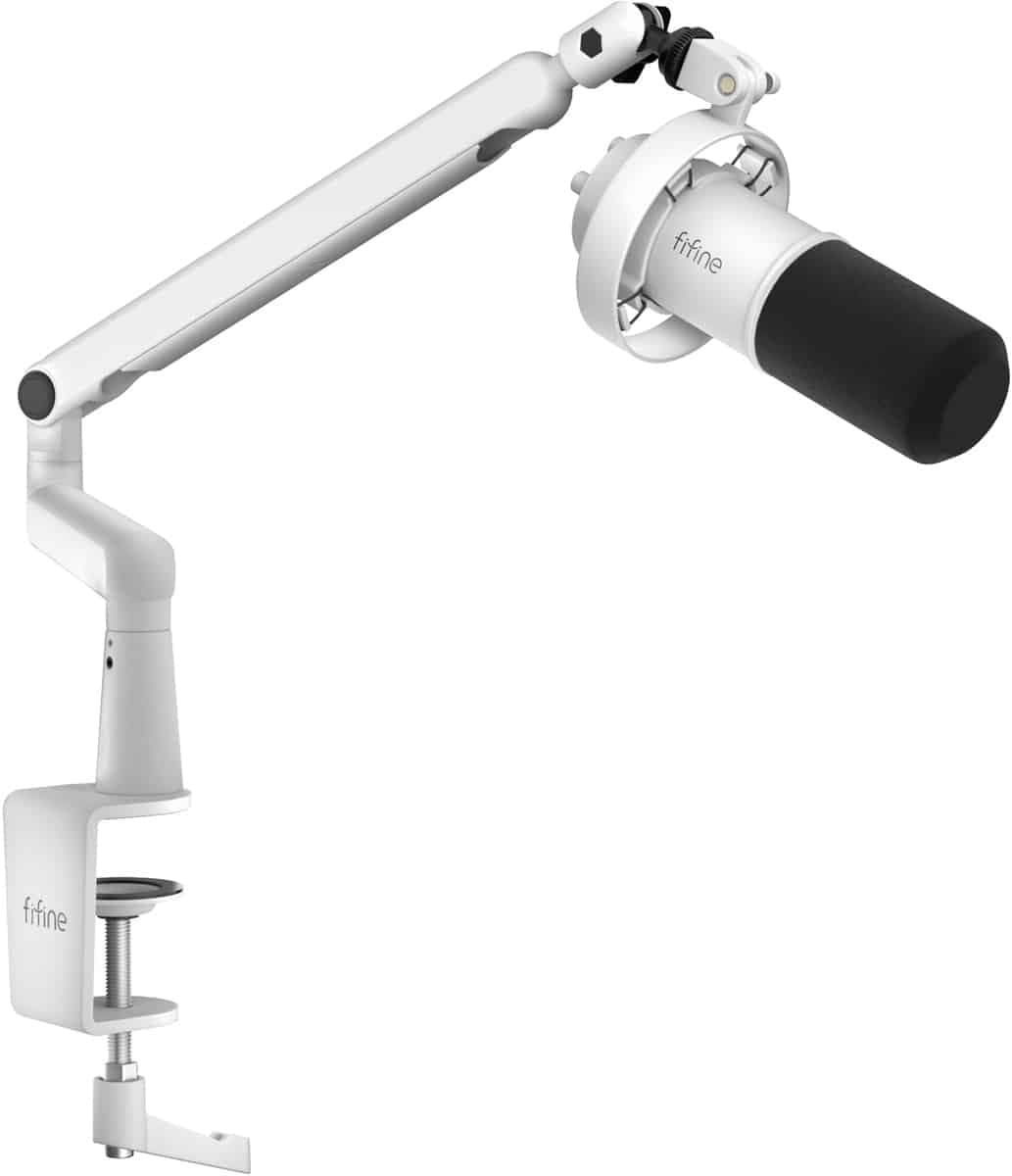 Δυναμικό μικρόφωνο Fifine T688W (λευκό) 2