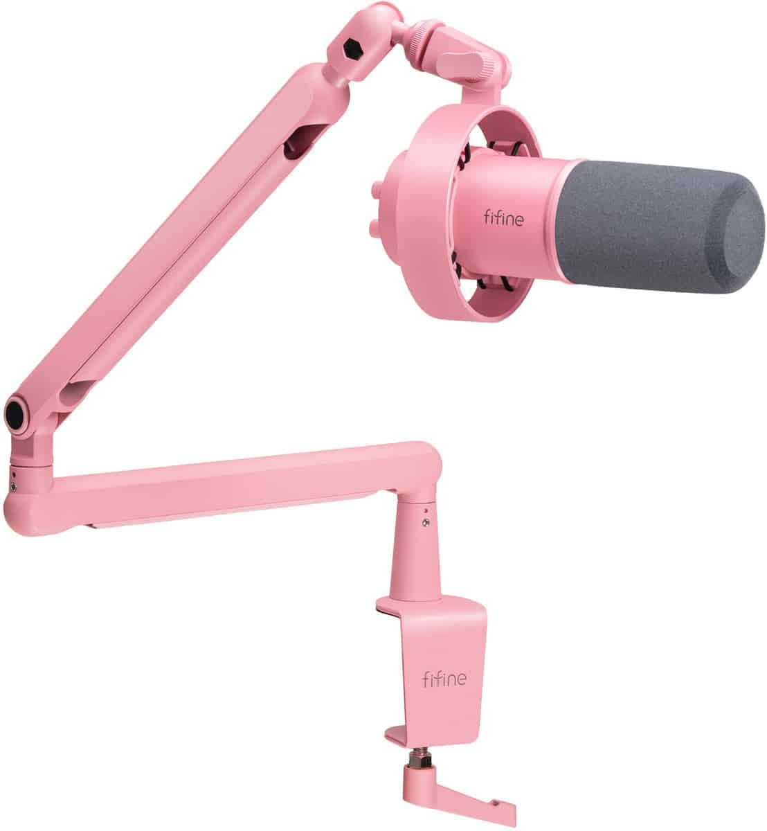 Δυναμικό μικρόφωνο Fifine T688P (ροζ) 2