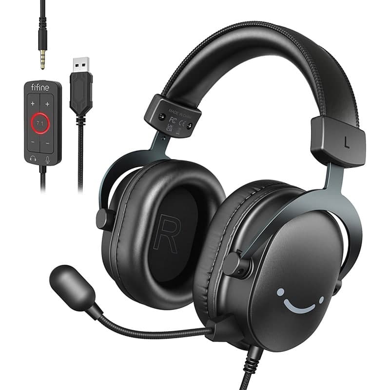 Ακουστικά gaming Fifine H9 (μαύρο) 2