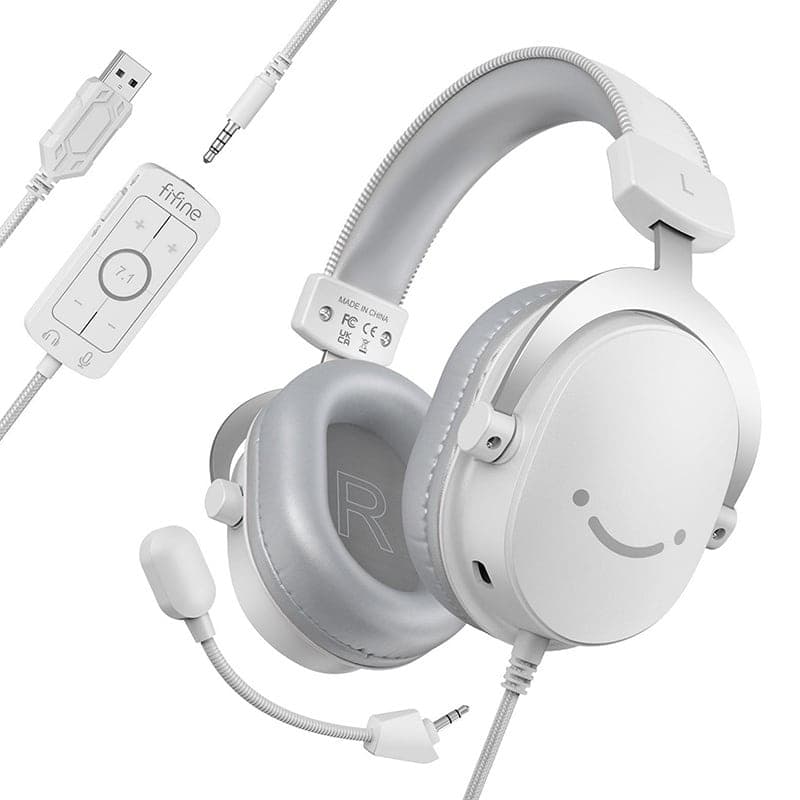 Ακουστικά gaming Fifine H9W (λευκά) 2