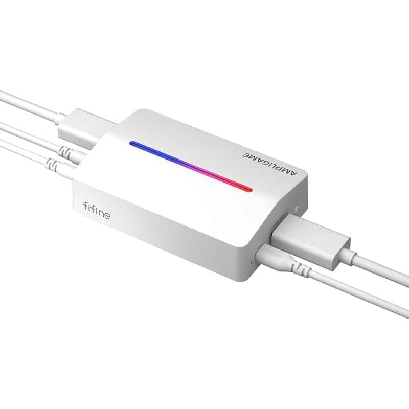 Fifine V3W, κάρτα λήψης HDMI σε USB-A (λευκό) 3