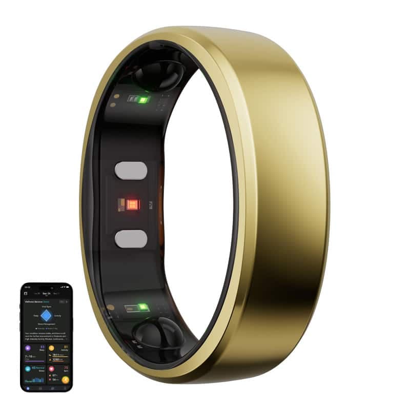 Smartring RingConn Gen 2 (μέγεθος 12, χρυσό)