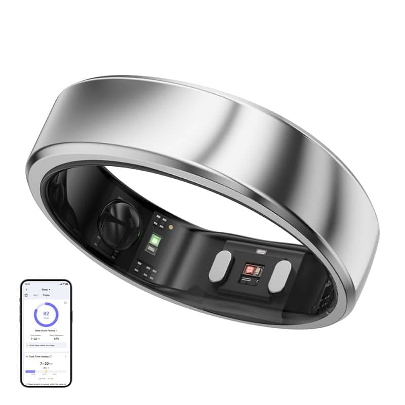 Smartring RingConn Gen 2 Air RCA-02 (μέγεθος 12, γαλαξιακό ασημί)