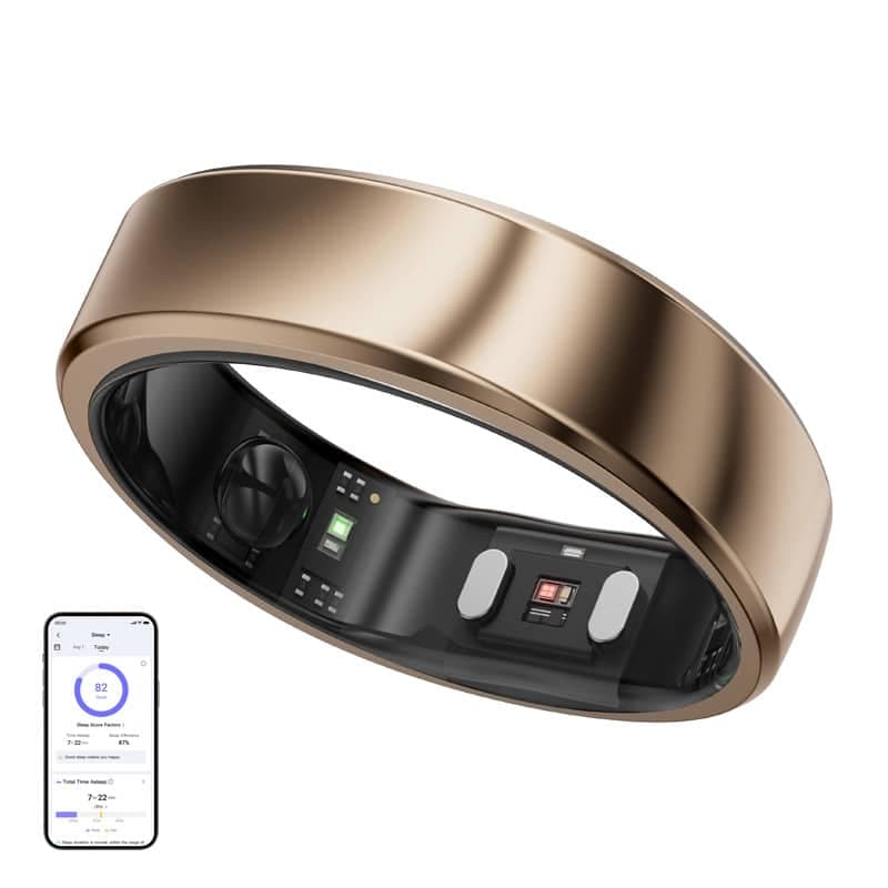 Smartring RingConn Air Gen 2 (μέγεθος 7, χρυσό)