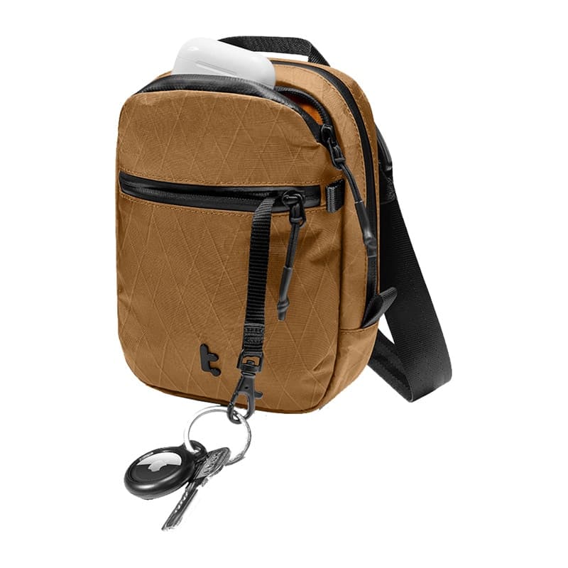 Τσάντα ταξιδίου Aviator-T37 με ιμάντα ώμου X-Pac (καφέ) 5