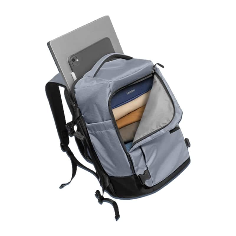 Navigator-T66 Liteway Travel Backpack 28L 15,6"(Ανοιχτό γκρι) 3