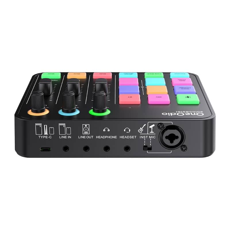 OneOdio Solocaster Audio Mixer και κάρτα ήχου 5