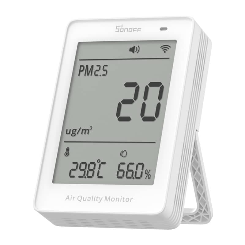 Sonoff AirGuard PM2.5 SAWF-07P WiFi LCD Οθόνη παρακολούθησης ποιότητας αέρα