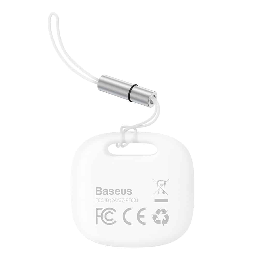 Baseus - Έξυπνη συσκευή παρακολούθησης T2 Pro (FMTP000002) - Bluetooth V5.0, 80-100dB, Συσκευή Anti-Loss, Android/iOS - Λευκό 4