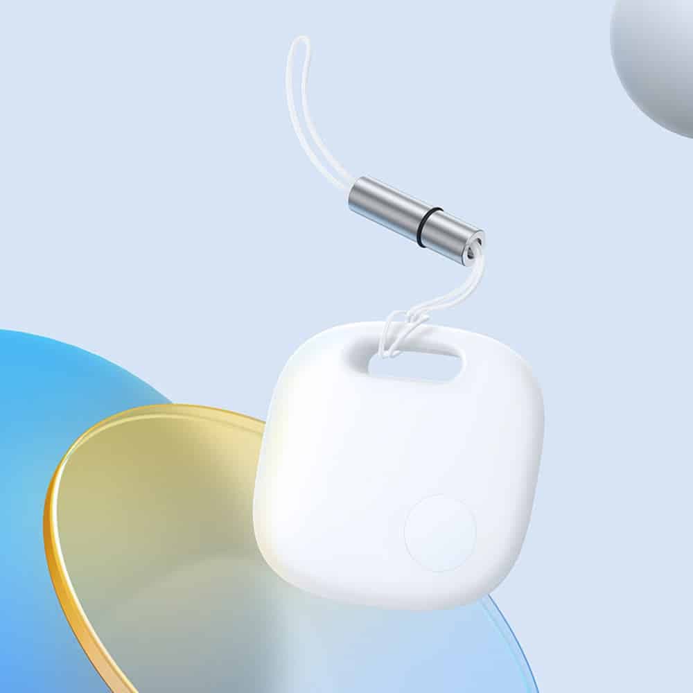 Baseus - Έξυπνη συσκευή παρακολούθησης T2 Pro (FMTP000002) - Bluetooth V5.0, 80-100dB, Συσκευή Anti-Loss, Android/iOS - Λευκό 5