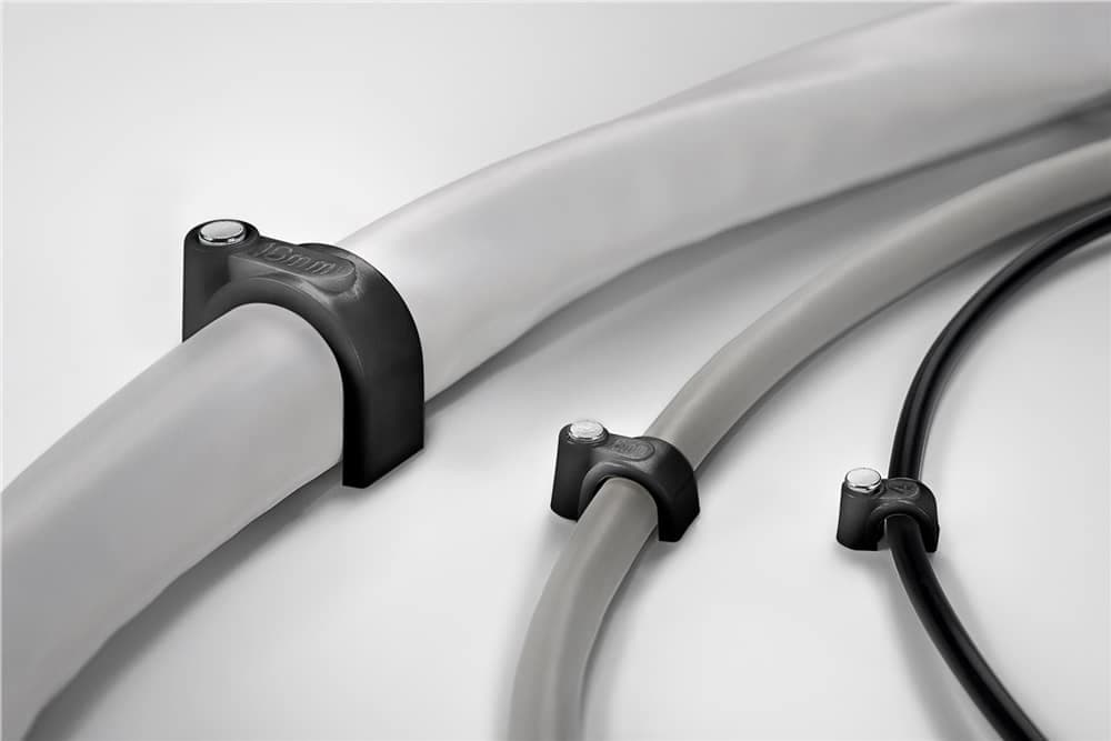 GOOBAY ρόκα στήριξης καλωδίων 64678, 5mm, μαύρο, 100τμχ 2