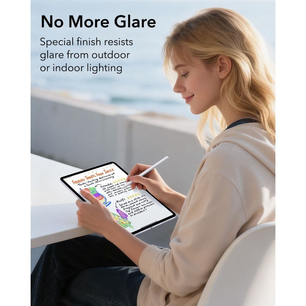 ESR Paper Feel - θήκη για Apple iPad Air 13 (2024) / (2025) (2026) - Διάφανο 8