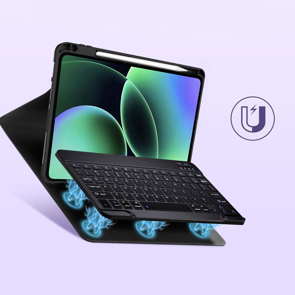 TECH-PROTECT SC PEN + KEYBOARD - θήκη για Xiaomi Pad 7 / Pro 8 - Μαύρο 6